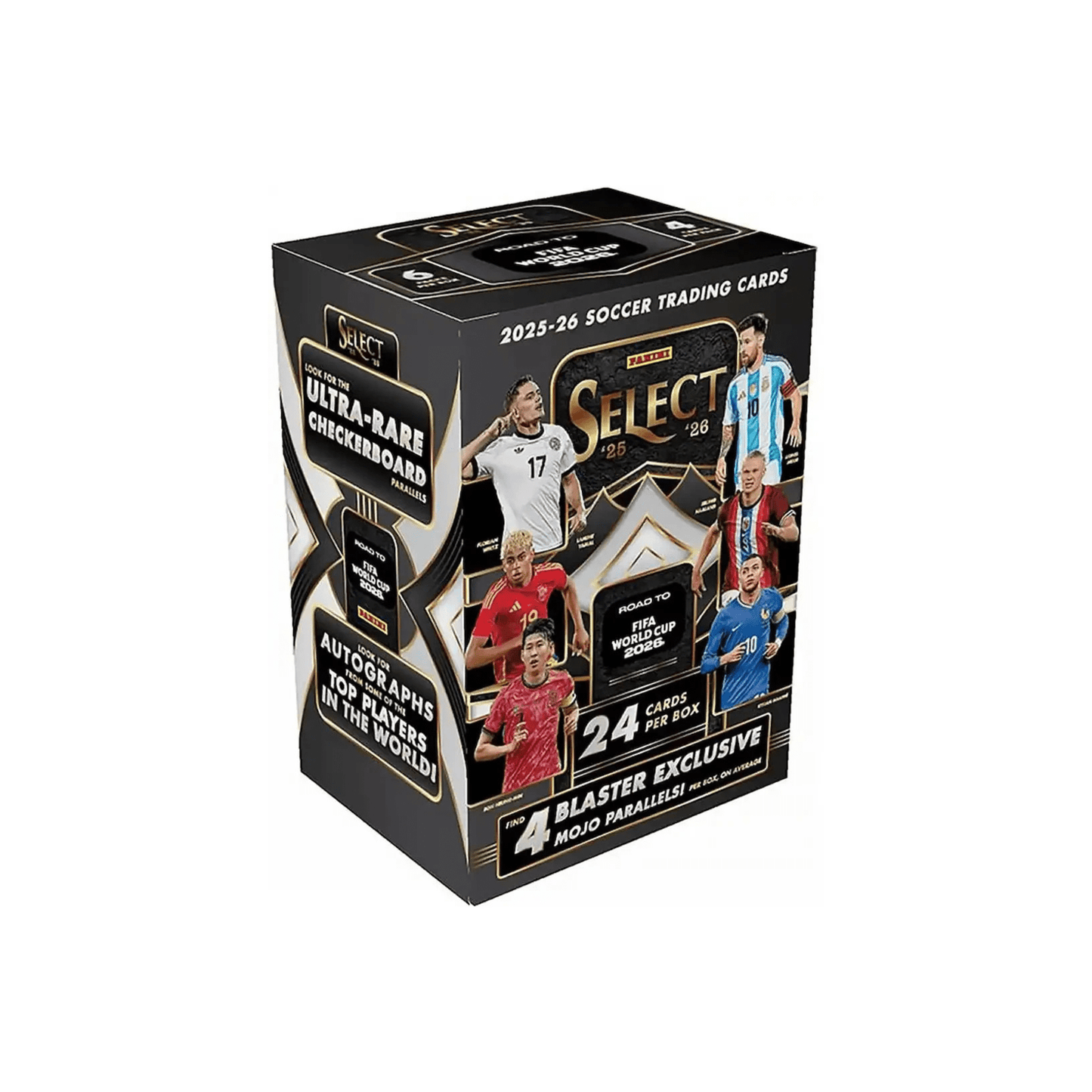 2025-26 Panini Select Road to FIFA World Cup 2026™ Blaster Box - YTCards