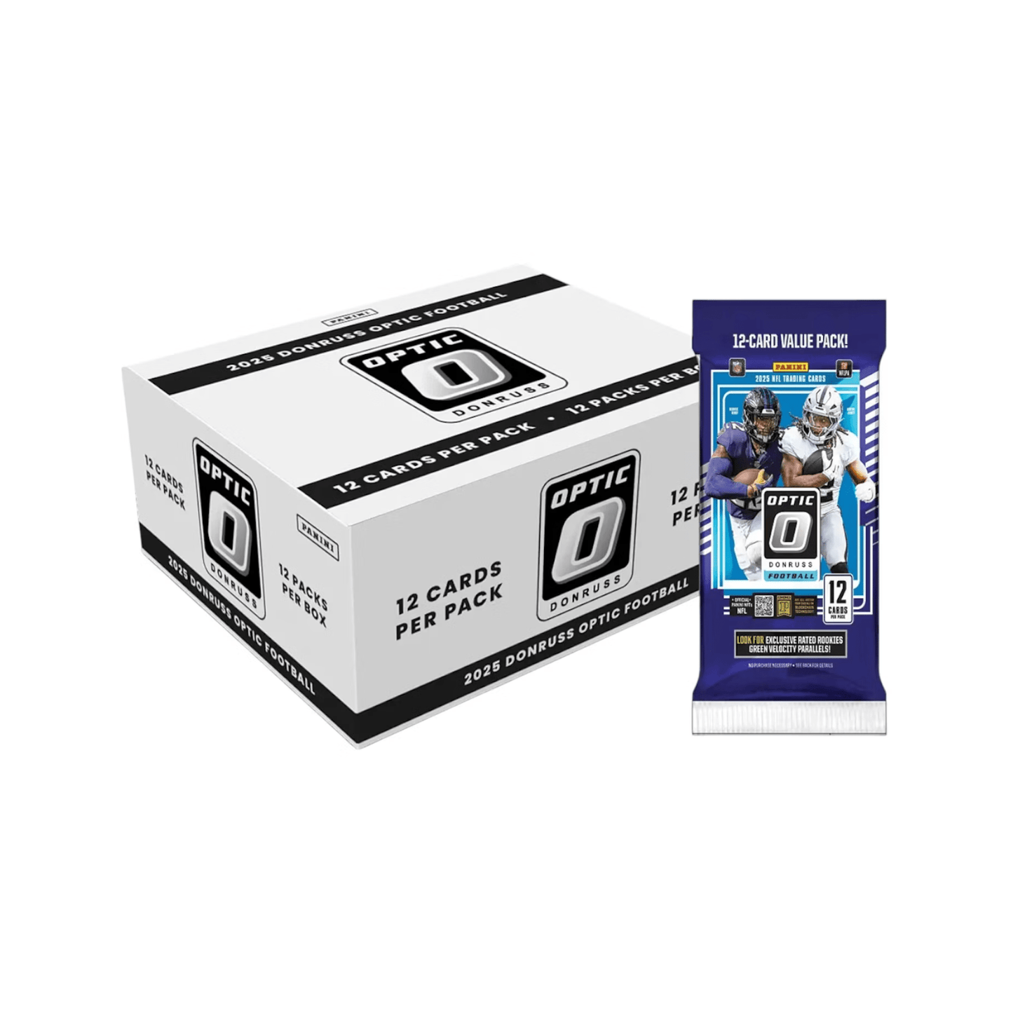 2025 Panini Donruss Optic Football Jumbo Value Box - YTCards