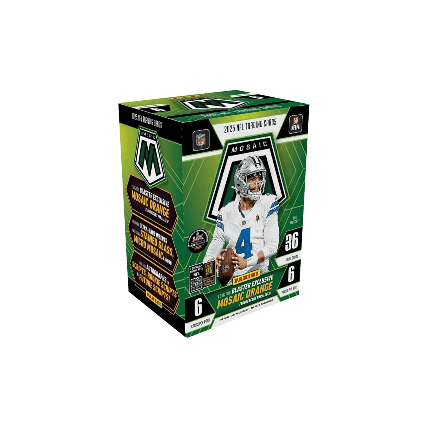 2025 Panini Mosaic Football Blaster Box - YTCards