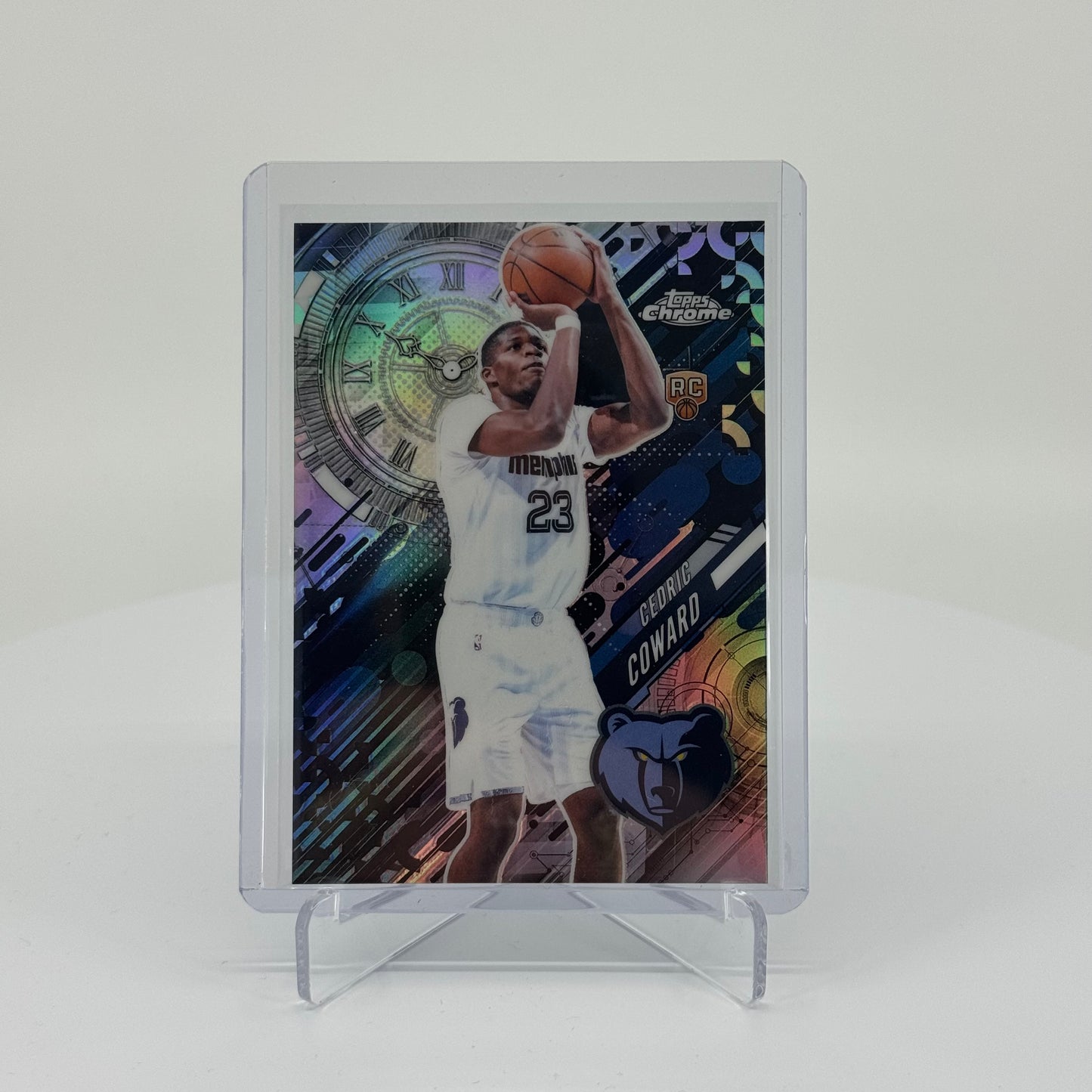 Cedric Coward (RC) - 2025-26 Topps Chrome Update - Go Time Insert Refractor