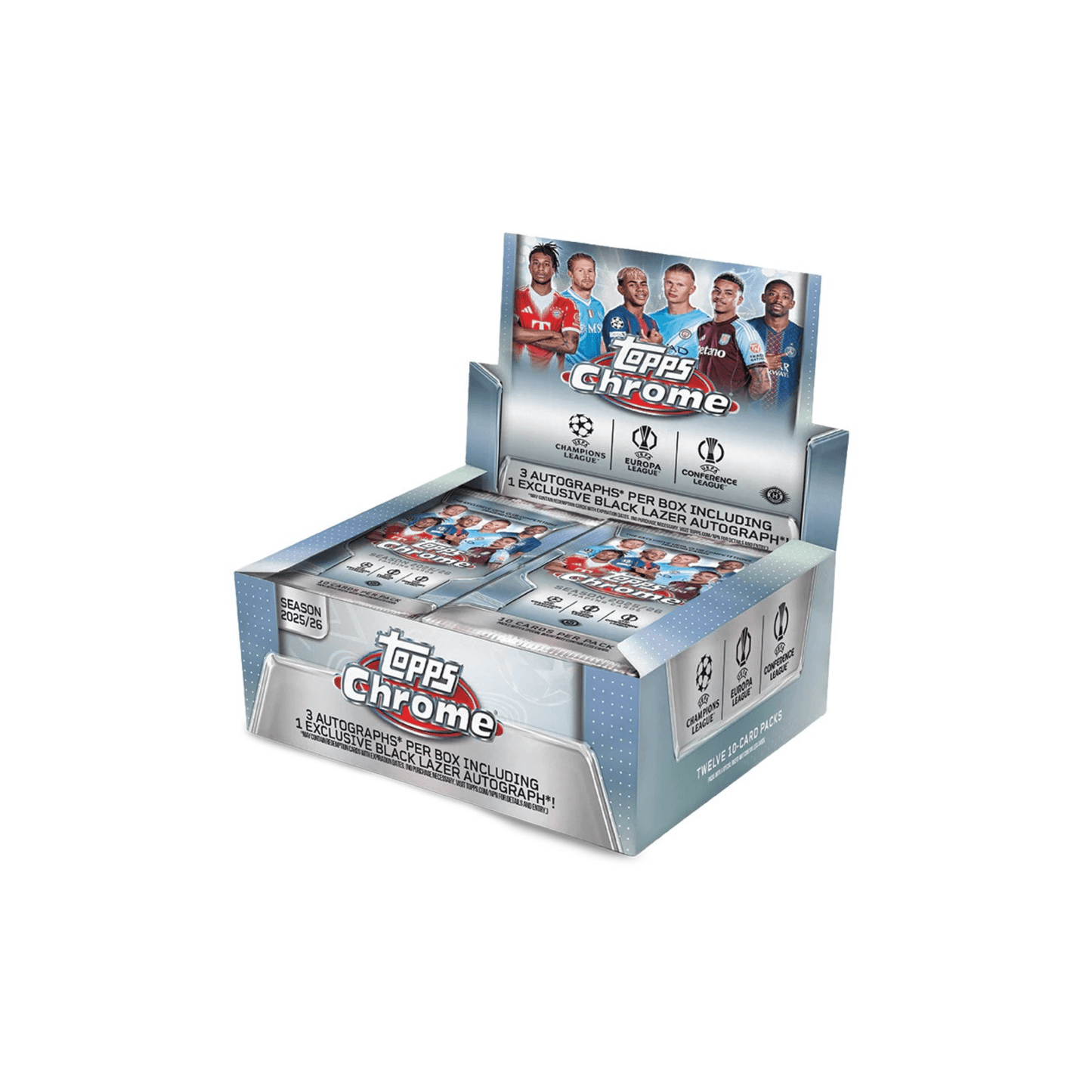 Topps Chrome® UEFA Club Competitions 2025 - 26 - Jumbo Box - YTCards