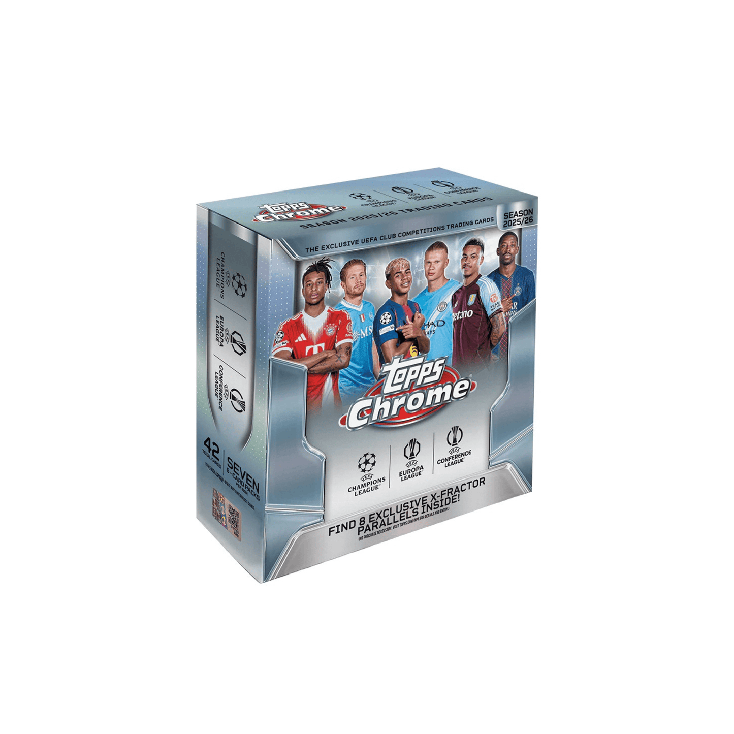 Topps Chrome® UEFA Club Competitions 2025 - 26 - Mega Box - YTCards
