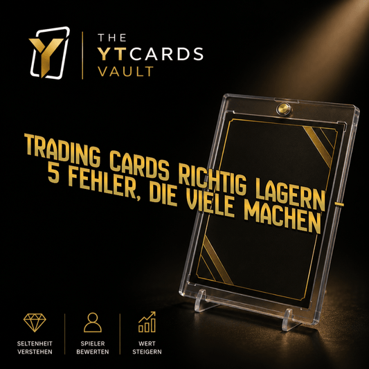 Trading Cards richtig lagern – 5 Fehler, die viele machen - YTCards