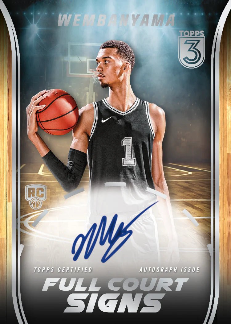 2023 - 24 Topps Three Basketball - Hobby Box - YTCards