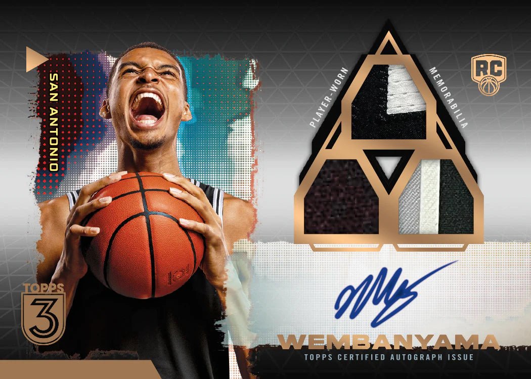 2023 - 24 Topps Three Basketball - Hobby Box - YTCards