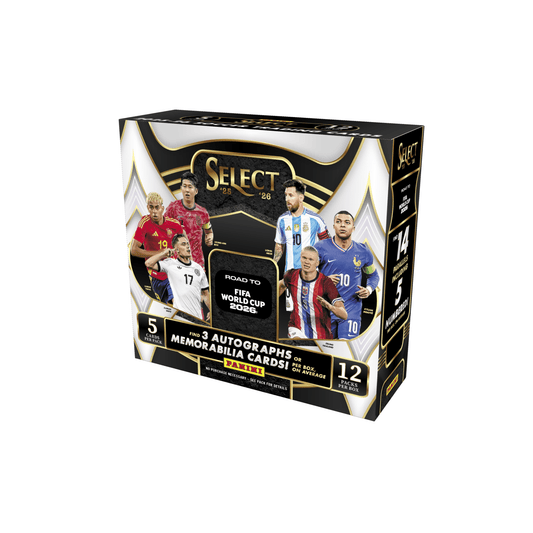2025-26 Panini Select Road to FIFA World Cup 2026™ Hobby Box - YTCards