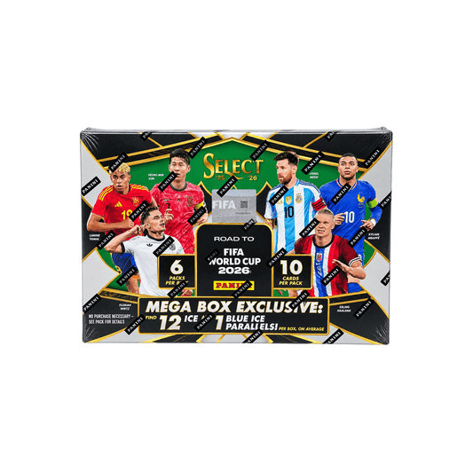 2025-26 Panini Select Road to FIFA World Cup 2026™ Hobby Mega Box - YTCards