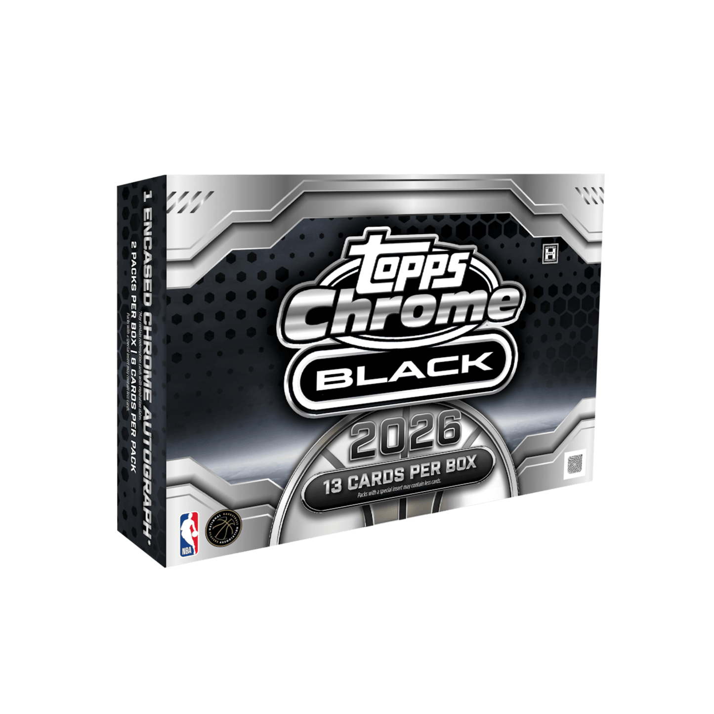 2025-26 Topps Chrome® Black Basketball - Hobby Box - YTCards