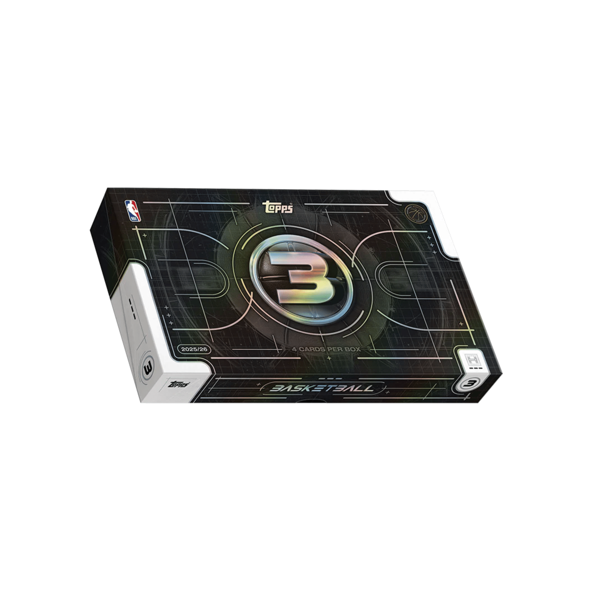2025 - 26 Topps Three Basketball - Hobby Box - YTCards