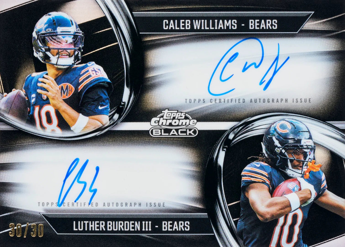 2025 Topps Chrome® Black Football - Hobby Box - YTCards