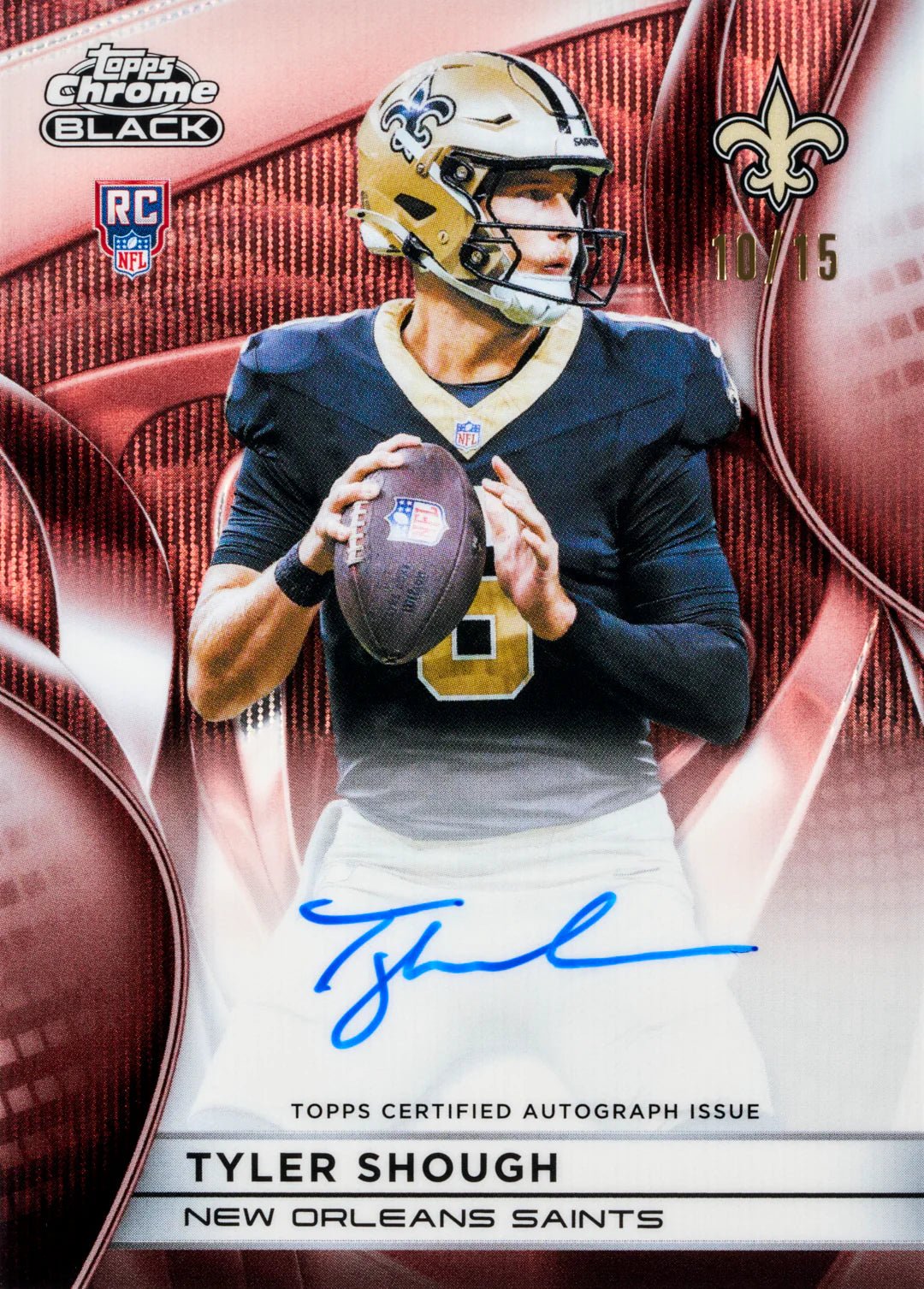 2025 Topps Chrome® Black Football - Hobby Box - YTCards