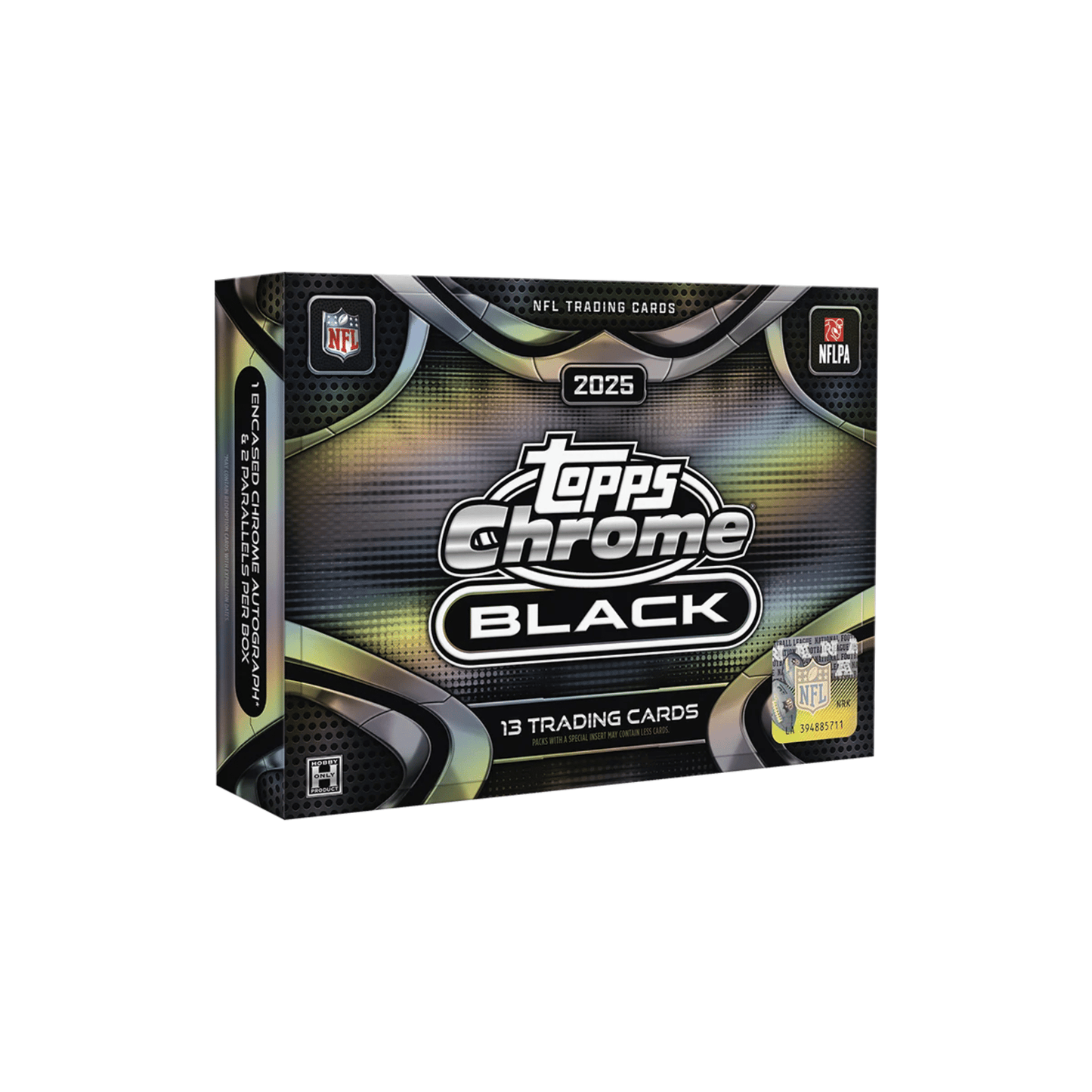 2025 Topps Chrome® Black Football - Hobby Box - YTCards