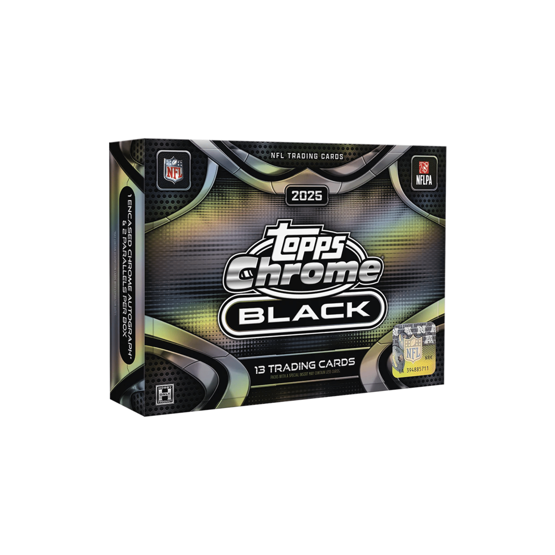2025 Topps Chrome® Black Football - Hobby Box - YTCards