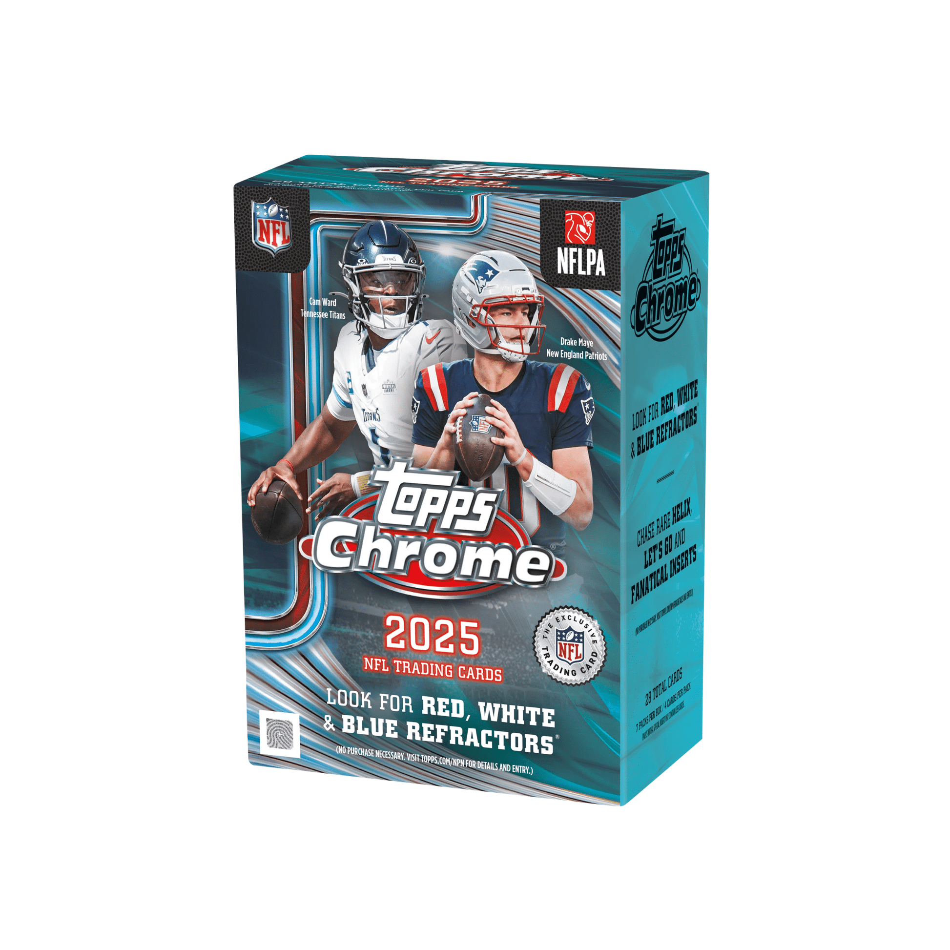 2025 Topps Chrome® Football - Value Box - YTCards