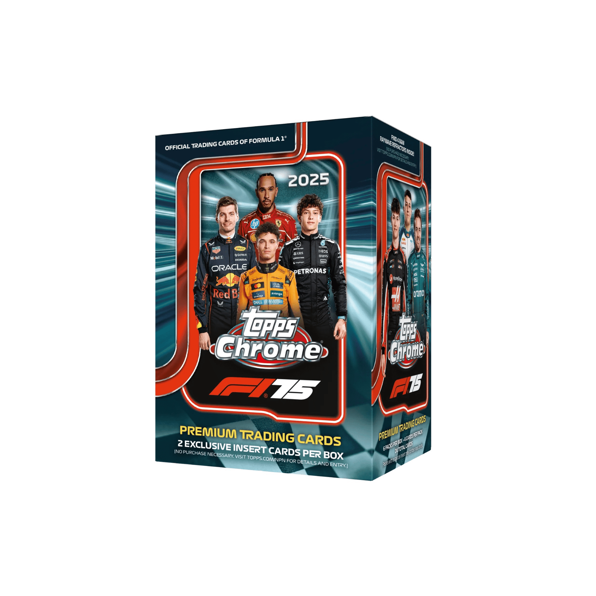 2025 Topps Chrome® Formula 1 - Value Box - YTCards