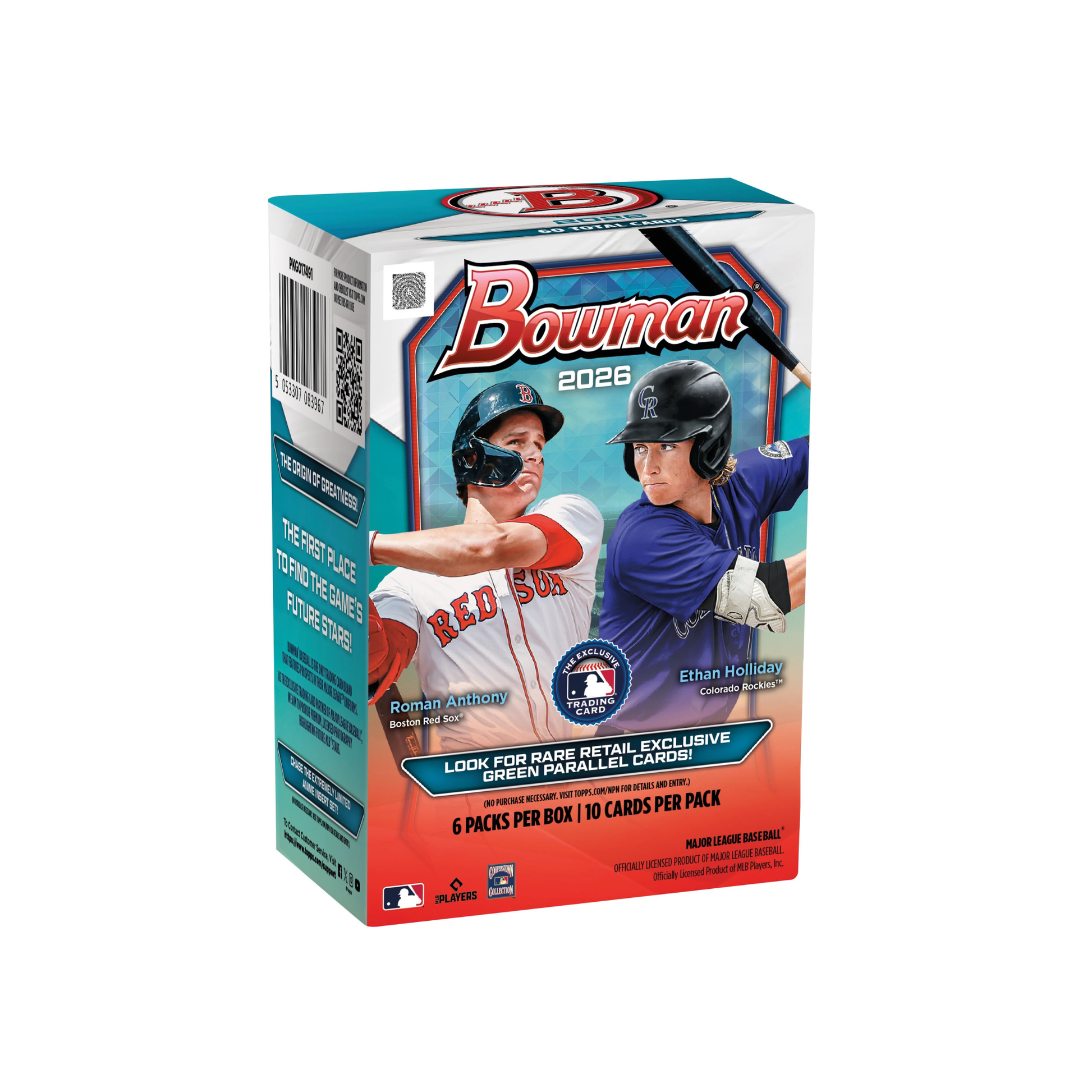 2026 Bowman Baseball - Value Box - YTCards