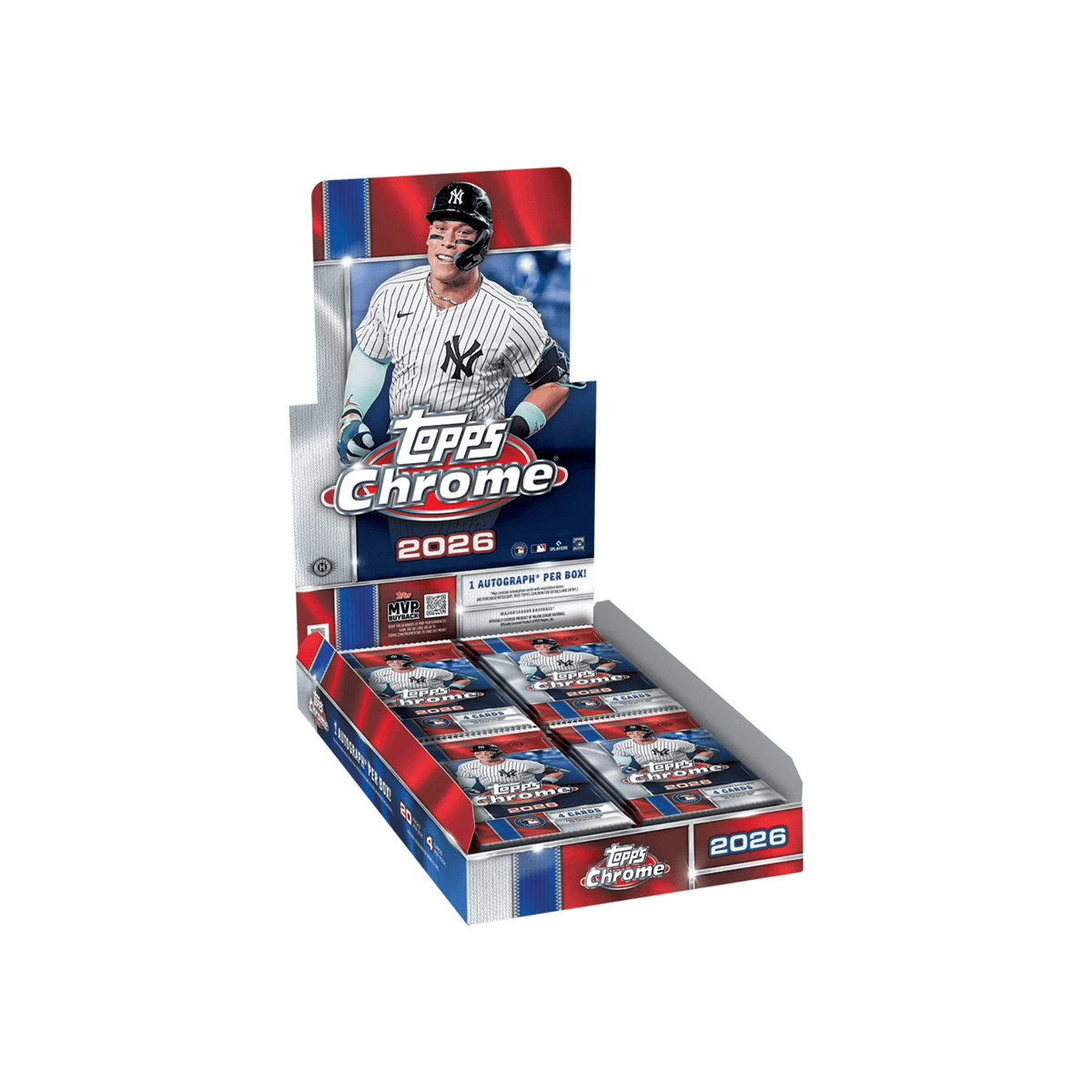 2026 Topps Chrome® Baseball - Hobby Box - YTCards