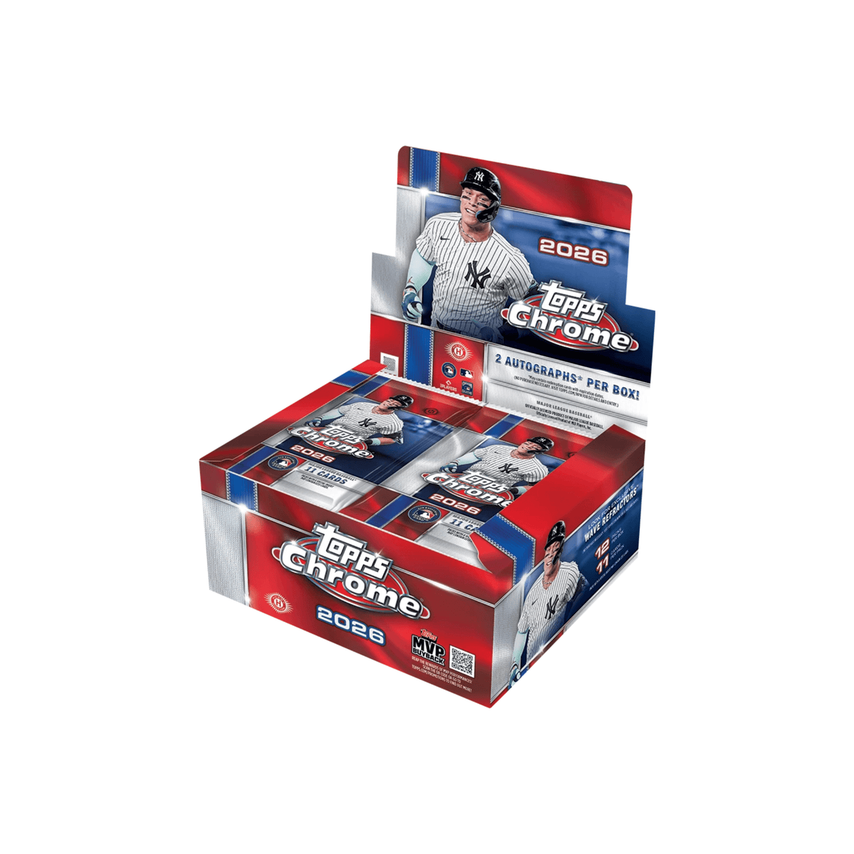 2026 Topps Chrome® Baseball - Jumbo Box - YTCards