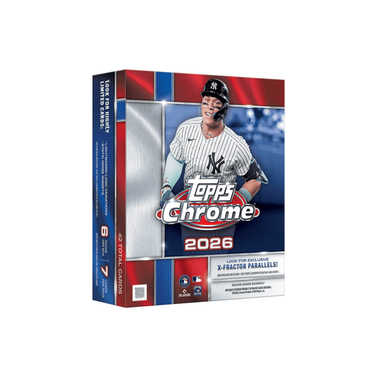 2026 Topps Chrome® Baseball - Mega Box - YTCards