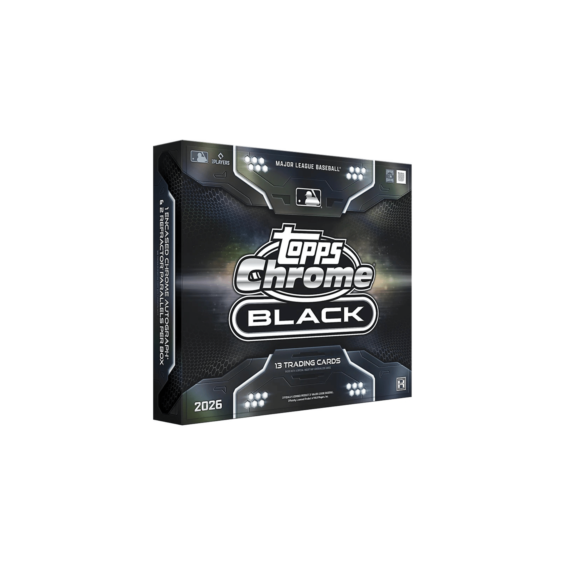 2026 Topps Chrome® Black Baseball - Hobby Box - YTCards