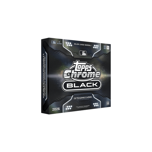 2026 Topps Chrome® Black Baseball - Hobby Box - YTCards