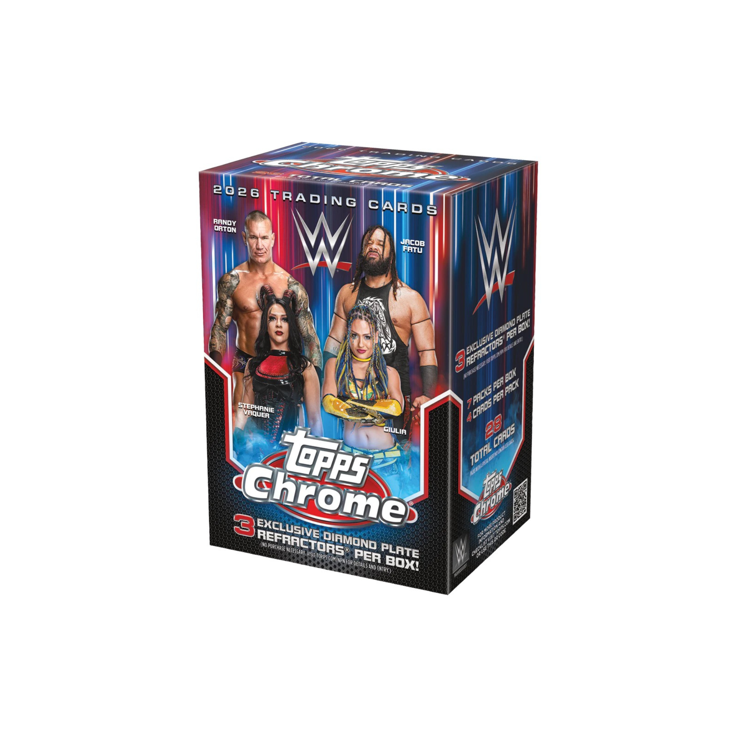 2026 Topps Chrome® WWE - Value Box - YTCards