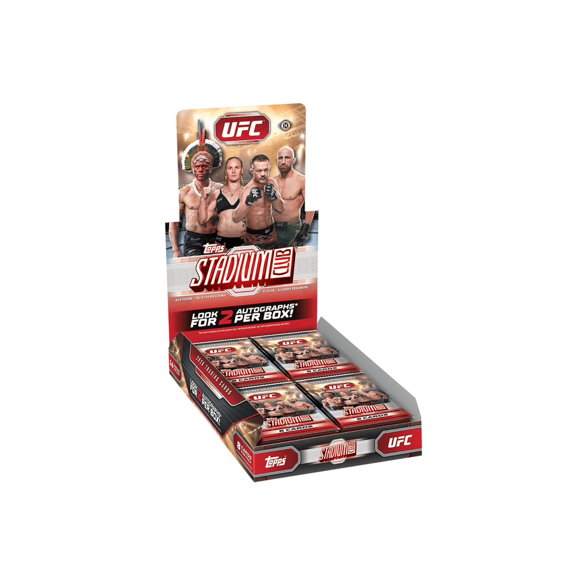 2026 Topps Stadium Club UFC - Hobby Box - YTCards