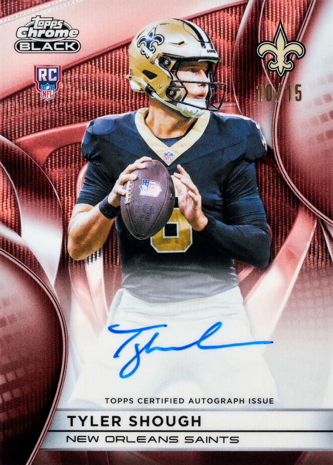 2025 Topps Chrome® Black Football - Hobby Box
