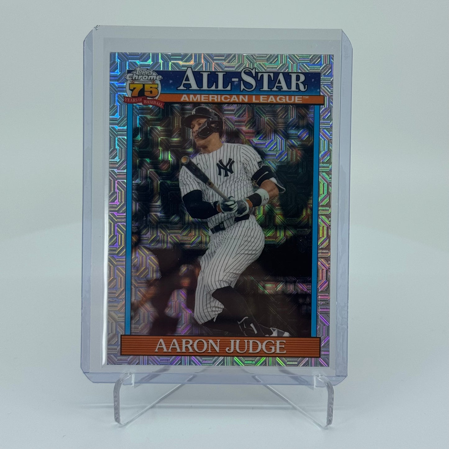 Aaron Judge - 2025 Topps Chrome Baseball - All-Star Mojo #91ASC-42