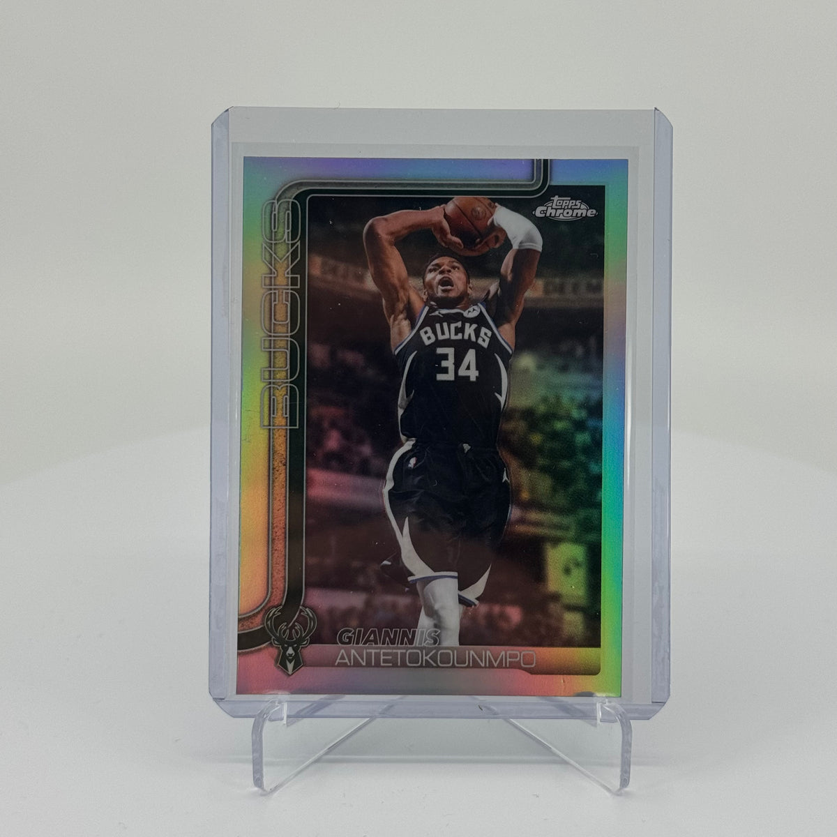Giannis Antetokounmpo - 2025-26 Topps Chrome Update - Refractor