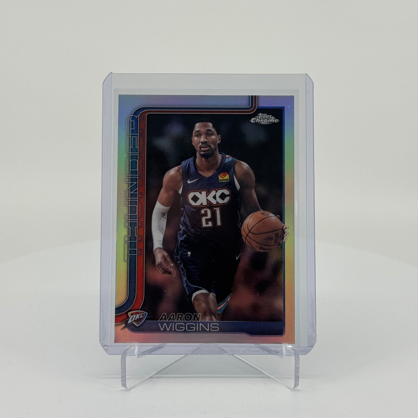 Aaron Wiggins - 2025-26 Topps Chrome Update - Refractor