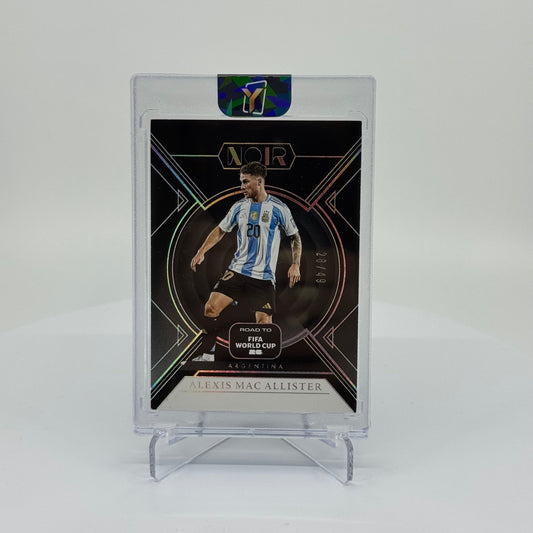 Alexis MacAllister - 2025-26 Panini NOIR Road to FIFA World Cup - Silver /49 - YTCards