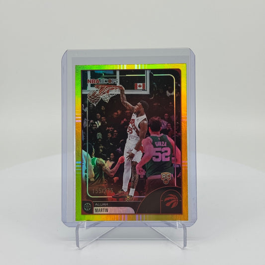 Alijah Martin (RC) - 2025-26 Topps NBA Hoops - Yellow /275 - YTCards