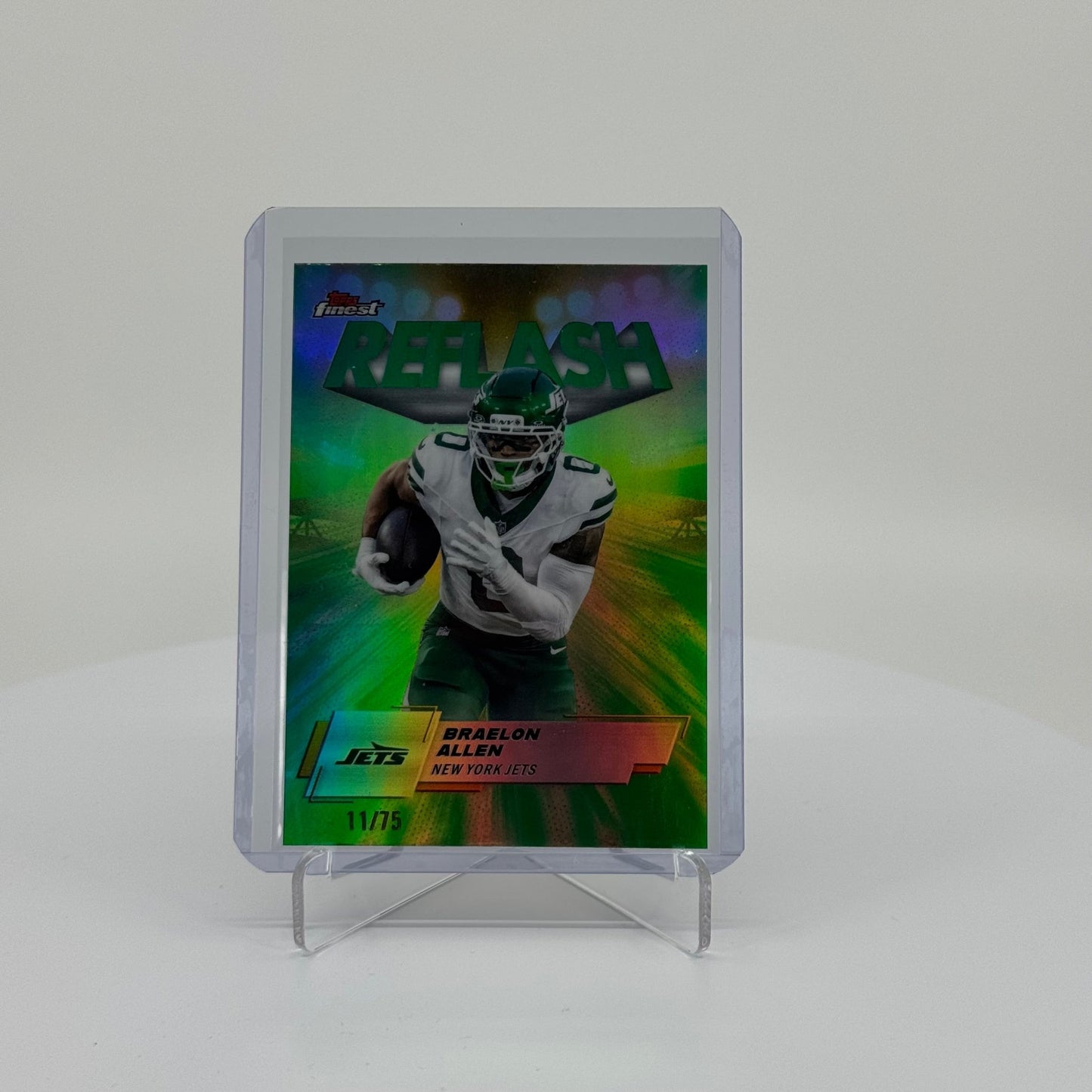 Braelon Allen - 2025 Topps Finest Football - Reflash RF-8 /75 - YTCards