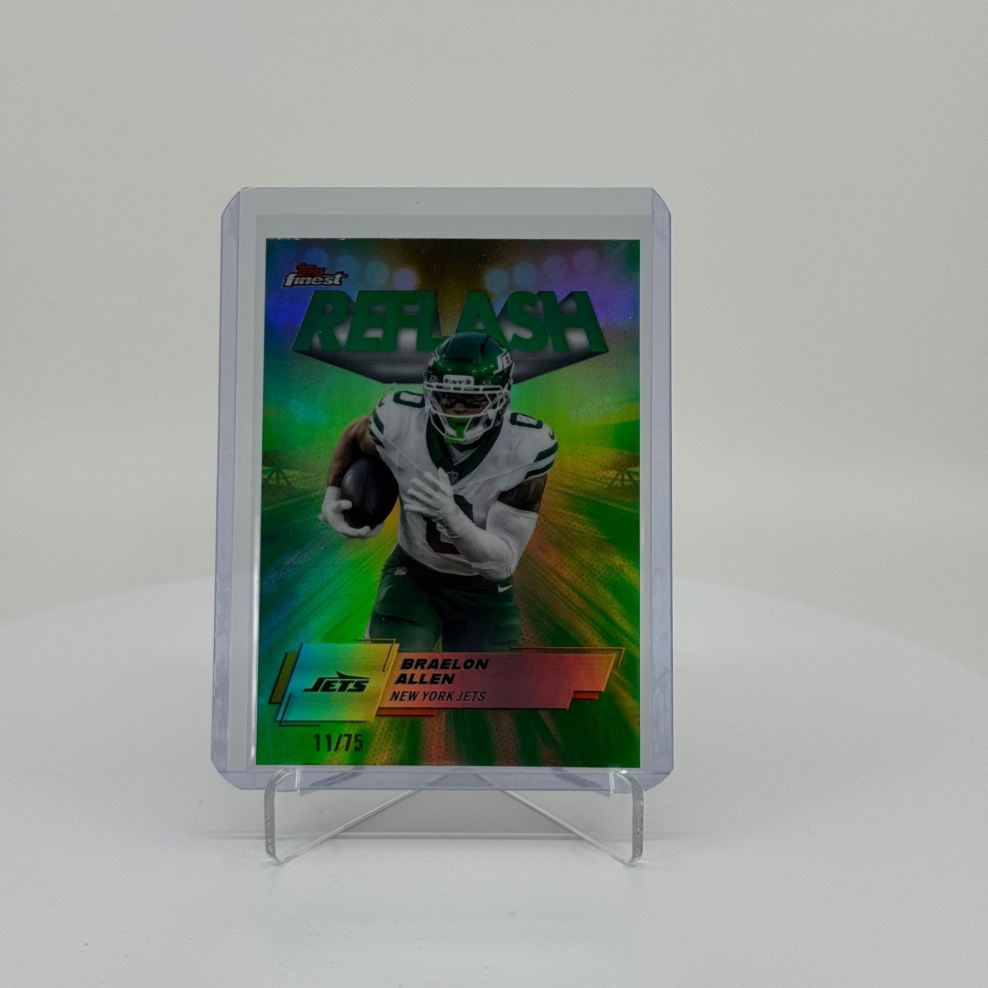 Braelon Allen - 2025 Topps Finest Football - Reflash RF-8 /75 - YTCards