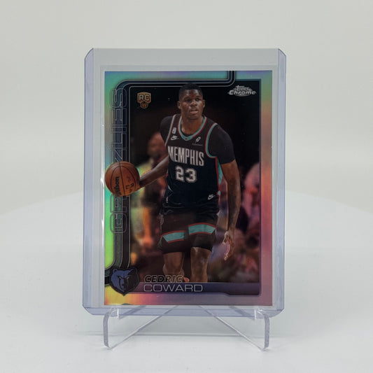 Cedric Coward (RC) - 2025-26 Topps Chrome Update - Refractor - YTCards