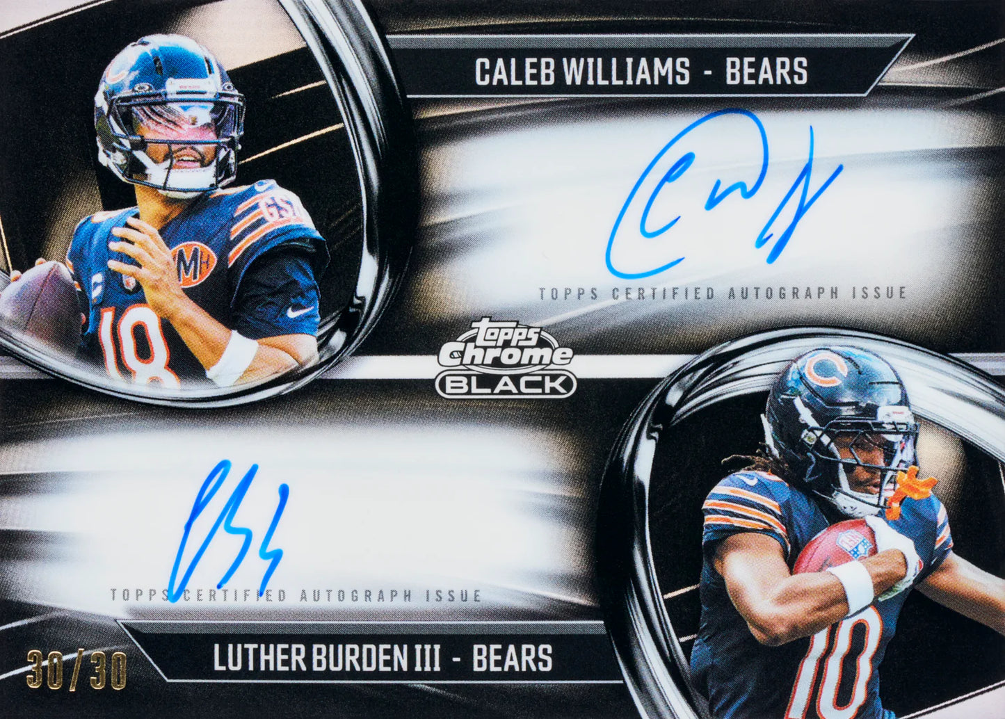 2025 Topps Chrome® Black Football - Hobby Box