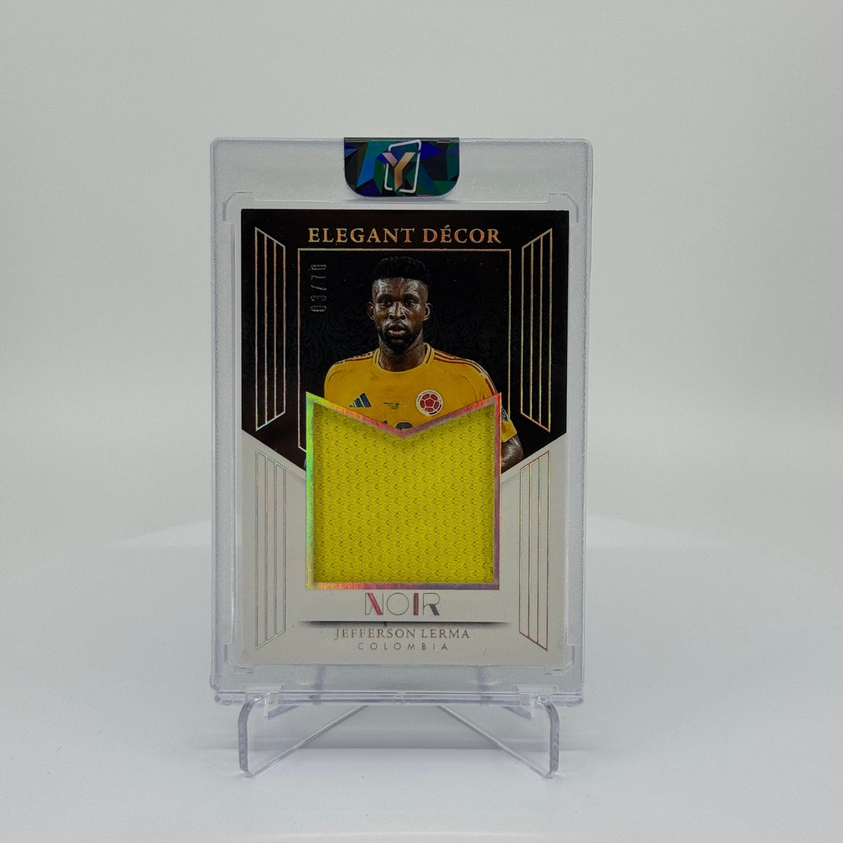 Jefferson Lerma - 2025-26 Panini NOIR Road to FIFA World Cup - Elegant Décor /70 ED-JL - YTCards
