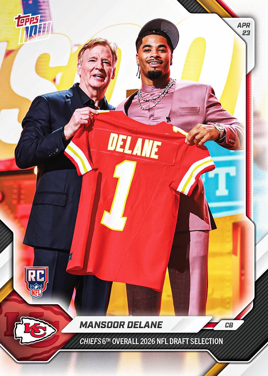 Mansoor Delane - 2026 NFL Topps NOW® - Card MDEL - YTCards