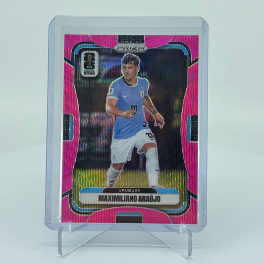 Maximiliano Araujo - 2026 Panini Prizm FIFA World Cup - Pink Wave /45 - YTCards