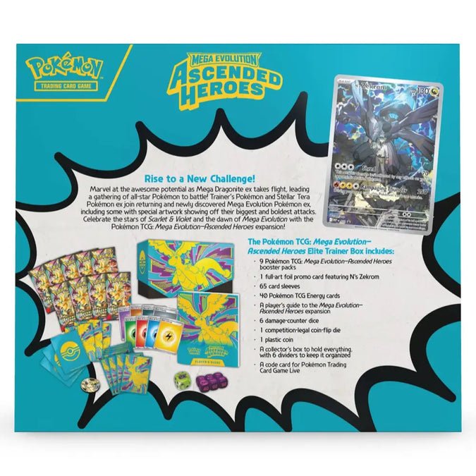 Pokémon Ascended Heroes - Elite Trainer Box (ENG) - YTCards