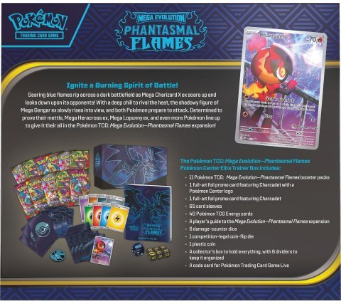 Pokémon Phantasmal Flames - Elite Trainer Box (ENG) - YTCards