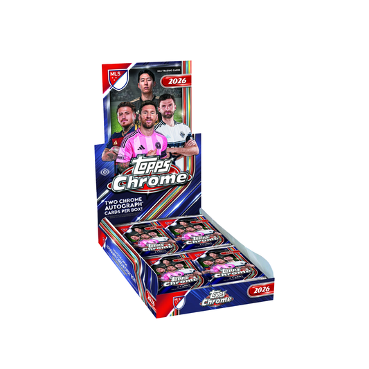 Topps Chrome® Major League Soccer 2026 - Hobby Box - YTCards