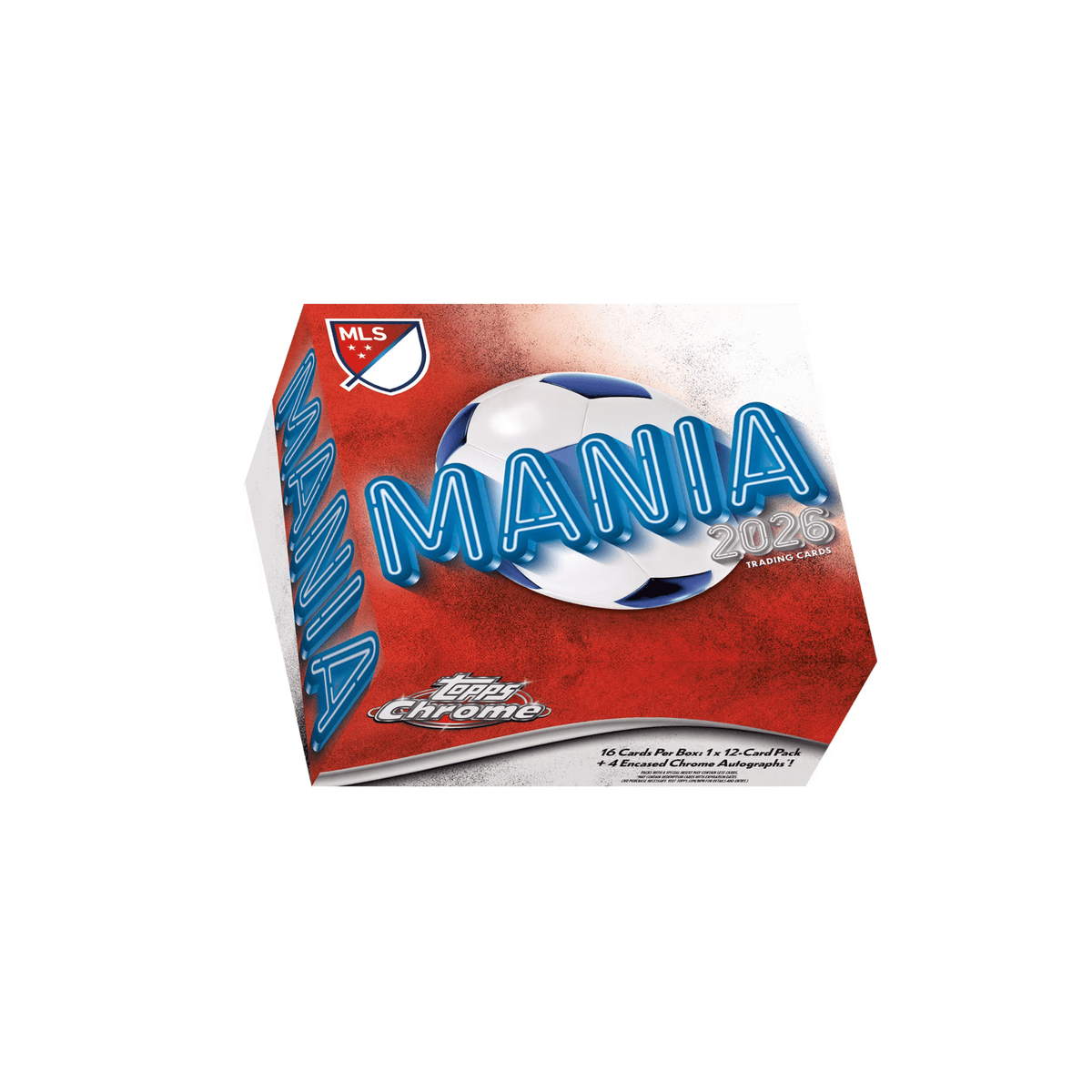 Topps Chrome® Major League Soccer 2026 - Mania Box - YTCards