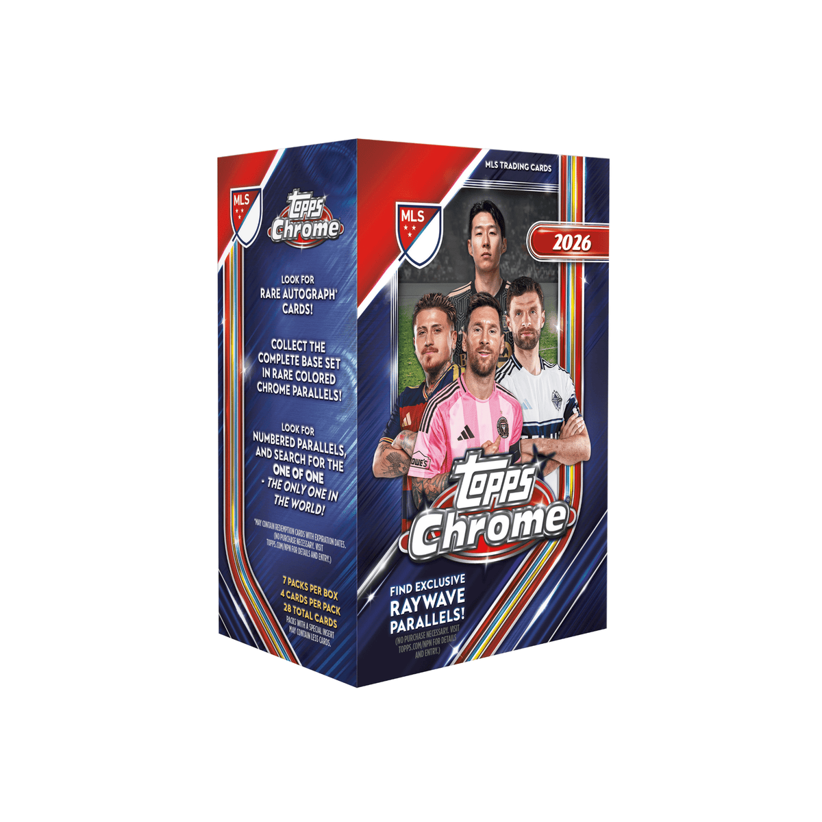 Topps Chrome® Major League Soccer 2026 - Value Box - YTCards