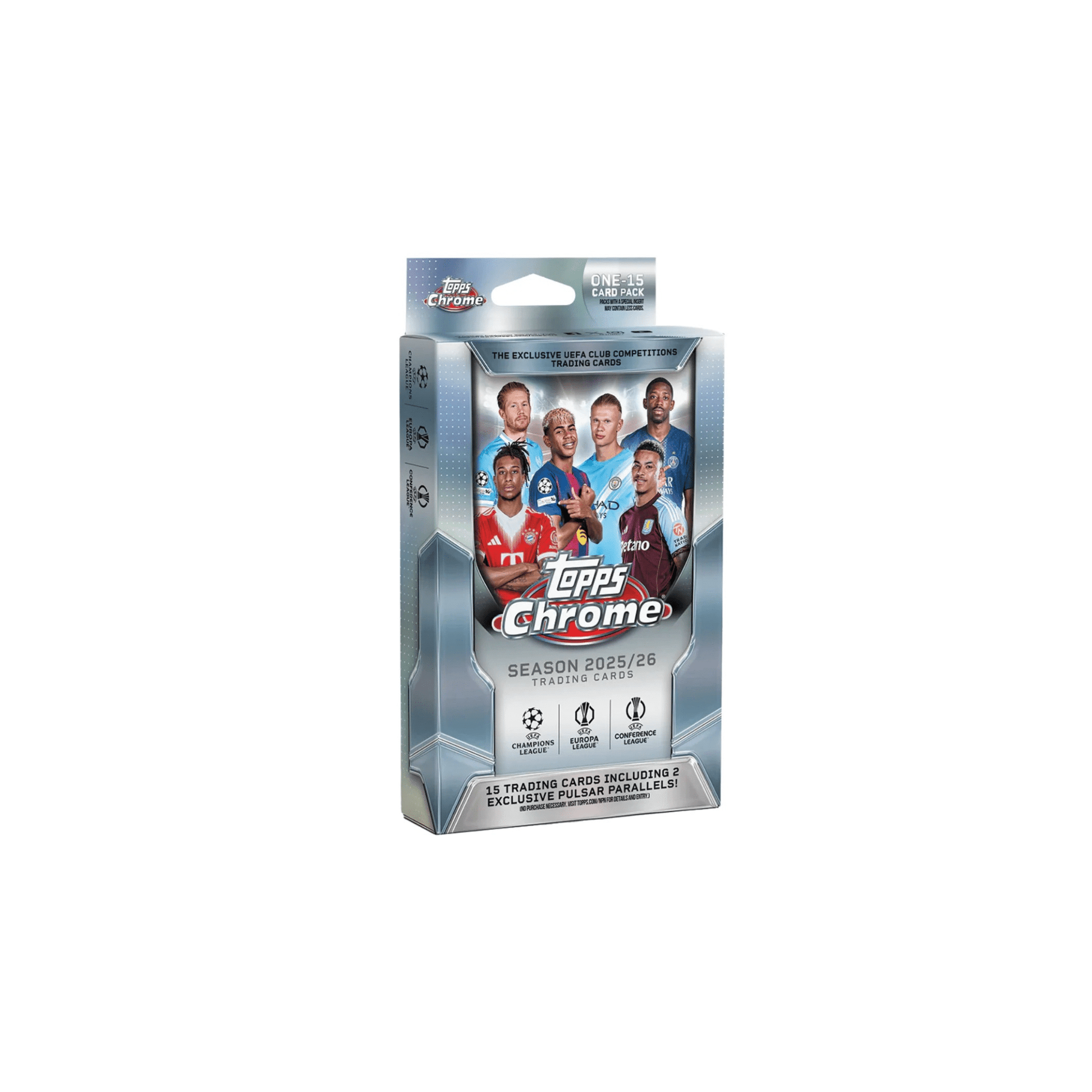Topps Chrome® UEFA Club Competitions 2025 - 26 - Hanger Box - YTCards
