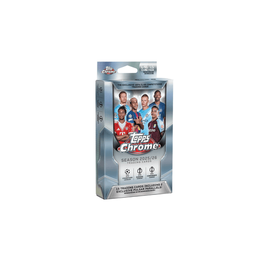 Topps Chrome® UEFA Club Competitions 2025 - 26 - Hanger Box - YTCards